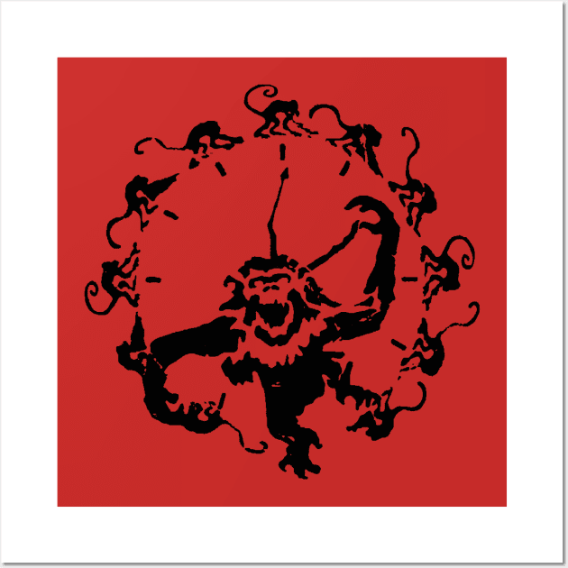 Army of the 12 Monkeys Wall Art by MindsparkCreative